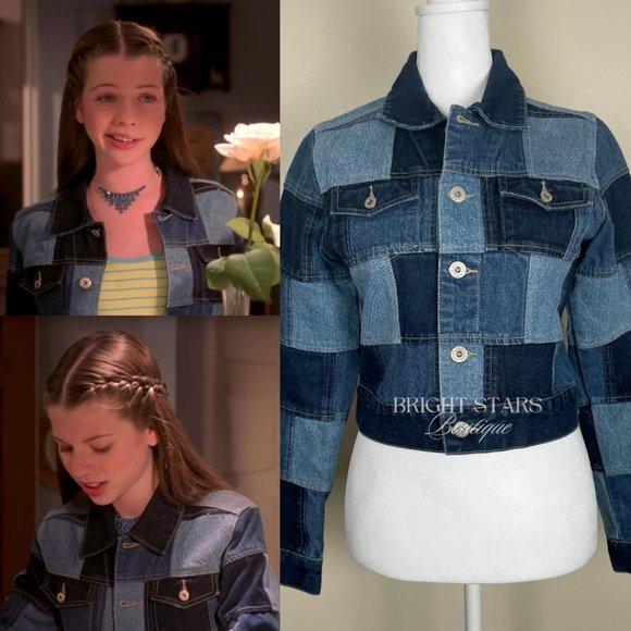 Jackets & Blazers - Rare Vintage Patchwork Denim Jacket ASO Dawn Summers BtVS Y2K Buffy